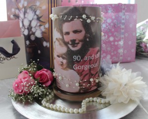 90th hight candle