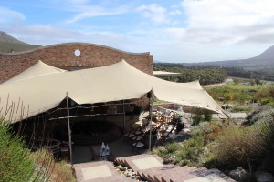 LM Front tent and view